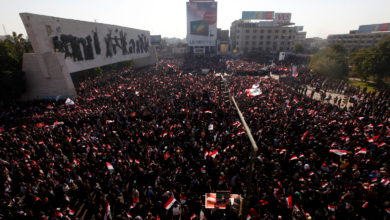 مظاهرات ضد الفساد في العراق تنتهي بصدامات مع قوات الامن