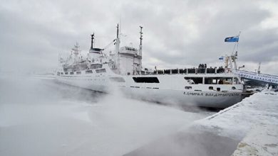 Photo of بعثة علمية بحرية روسية إلى القارة القطبية الجنوبية
